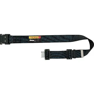 【CAINZ-DASH】TJMデザイン 胴ベルト アルミワンタッチ黒バックルドット柄 ドット青 Mサイズ BWM125-DBU【別送品】