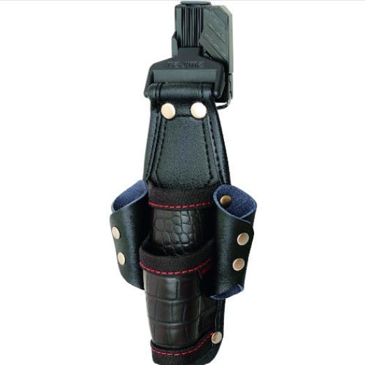 牧島工房 Sさま注文品 タジマ TAJIMA TJMデザイン セフ後付ホルダー メタル縦ベルト用