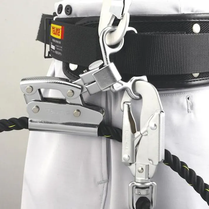 【CAINZ-DASH】TJMデザイン ワークポジショニング用胴当てベルトカーブ アルミワンフィンガーバックル黒 Lサイズ WCXD2-ABCL【別送品】