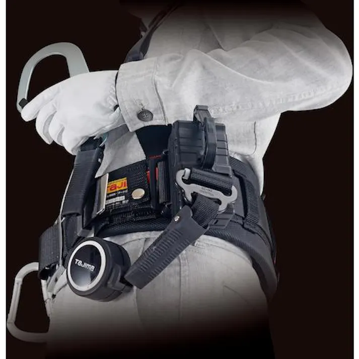 【CAINZ-DASH】TJMデザイン 胴ベルト用 ER150縦型L1 スチールベルトMセット B1SMER-TL1BK【別送品】