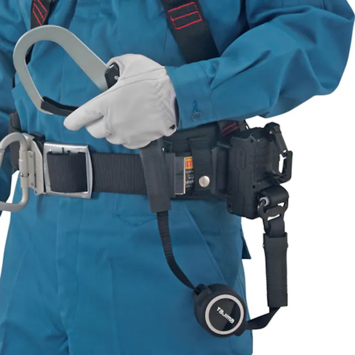 【CAINZ-DASH】TJMデザイン 胴ベルト用ランヤード ER150縦型L1 B1ER150-TL1【別送品】