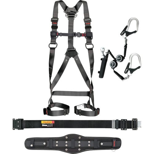 TJMデザイン ハーネスセット セグネス 701 S SEGNES701S ハーネス型墜落制止用器具(ベルト付・ランヤード2本) TJMデザイン ハーネスセット セグネス 701 S SEGNES701S ハーネス型墜落制止用器具(ベルト付・ランヤード2本)