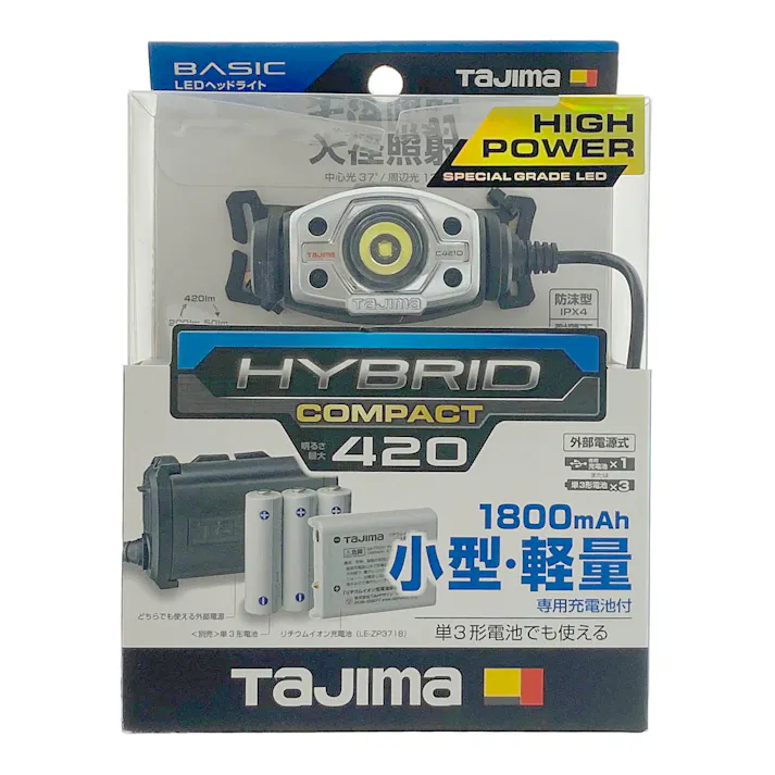 タジマ TAJIMA TJMデザイン LEDヘッドライトC421Dセット LE-C421D-SP