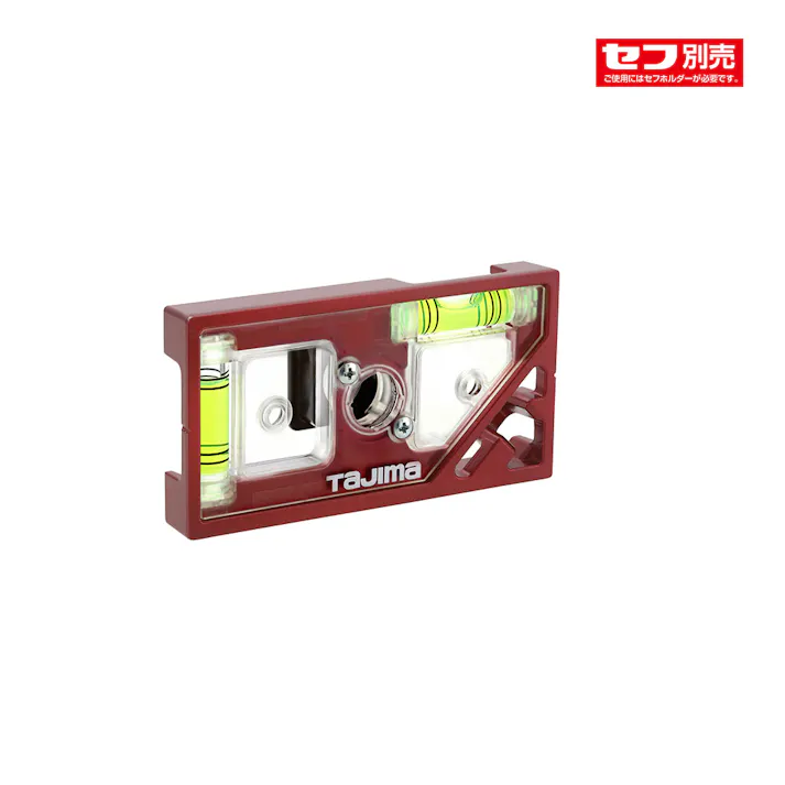 タジマ TAJIMA TJMデザイン セフ電工レベル93 クリア レッド SFDKL-C93R