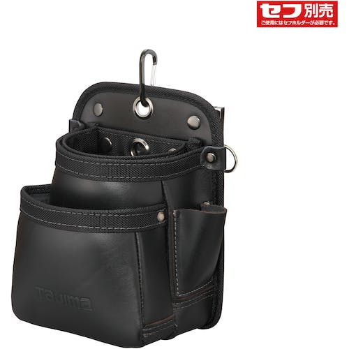 TJMデザイン セフツイン腰袋 本革 2段小 SFKBK-2S2H 腰袋 TJMデザイン セフツイン腰袋 本革 2段小 SFKBK-2S2H 腰袋