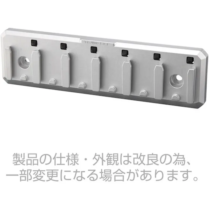 タジマ TAJIMA TJMデザイン セフプレート 6連 メタル TB-HP6M 幅18.8cm 奥行1.6cm 高さ5.2cm
