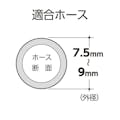 タカギ バンド高圧DV締 7.5-9mm G117