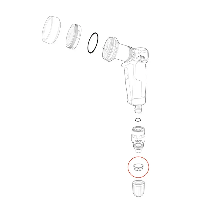 タカギ ツメ付リング小 X972645WT