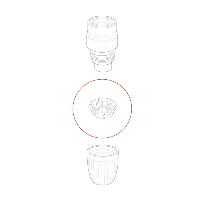 タカギ ツメ付リング大 X972884WT