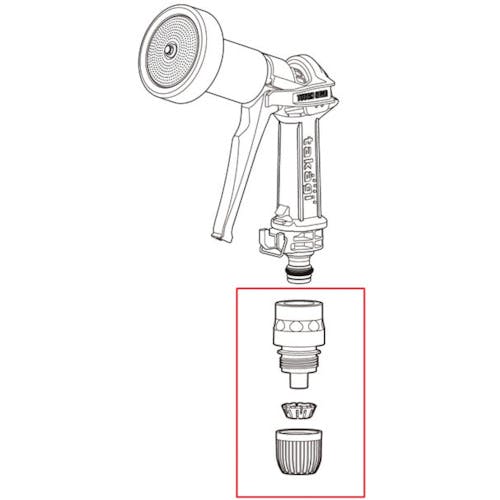 CAINZ-DASH】タカギ コネクター（CG） XGZ0117【別送品】 | 散水用品