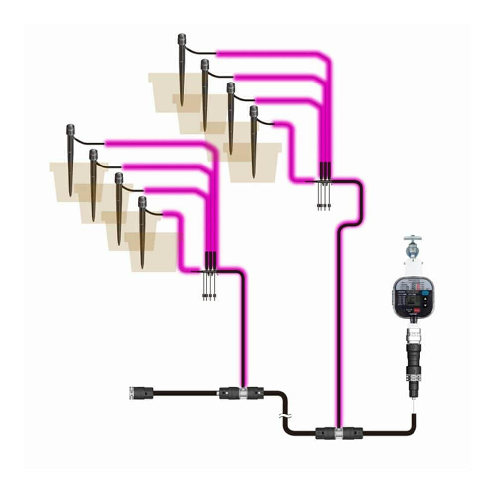 タカギ 4mm水やりホース 10m GKT210 | 散水用品・ホース 通販