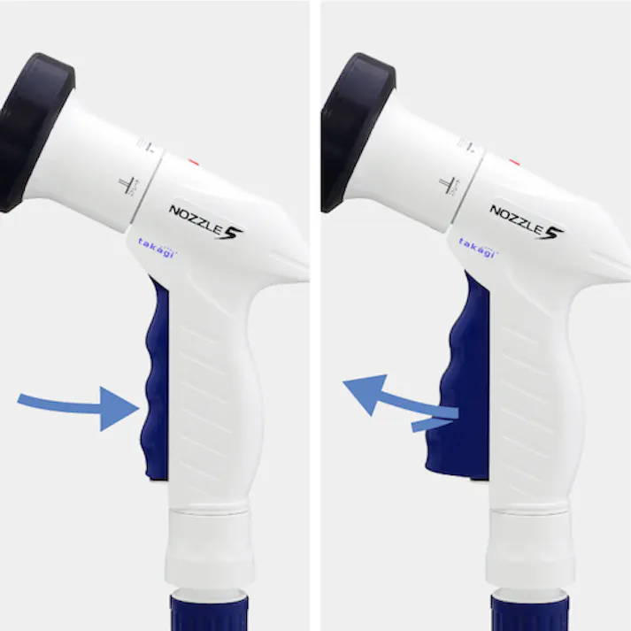 【CAINZ-DASH】タカギ ホースノズル ノズルファイブW QG1550NB【別送品】