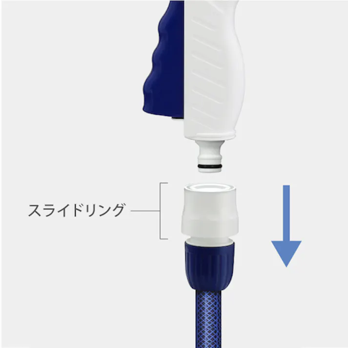 【CAINZ-DASH】タカギ ホースノズル ノズルファイブW QG1550NB【別送品】