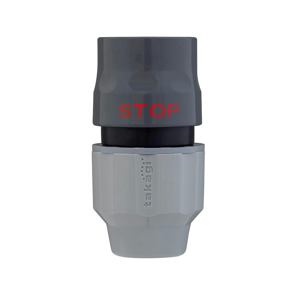 タカギ ラクロックストップコネクターG1096GY | 散水用品 通販 タカギ ラクロックストップコネクターG1096GY | 散水用品 通販