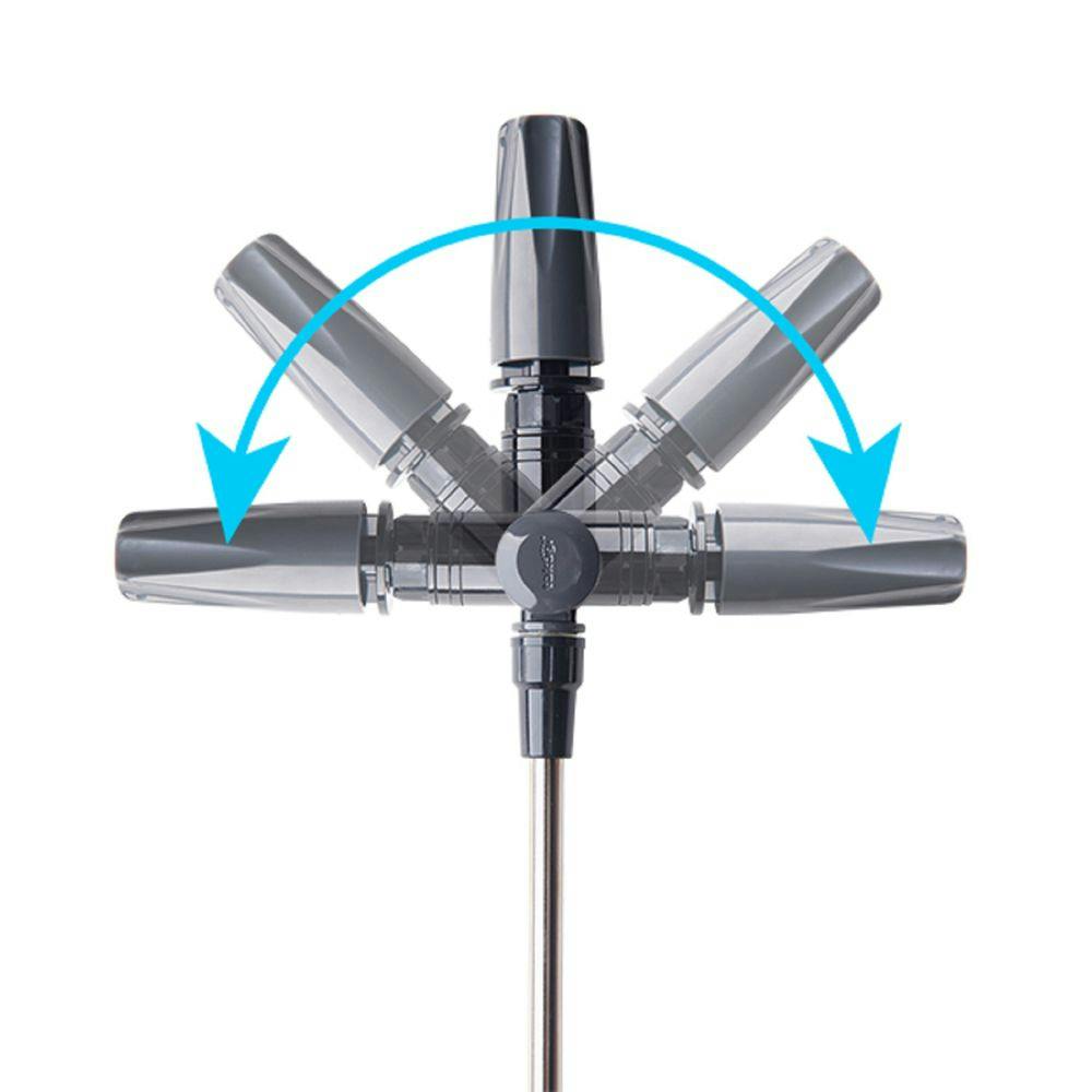 タカギ 可変式ジェットウォッシャー ブラック G1136 | 散水用品