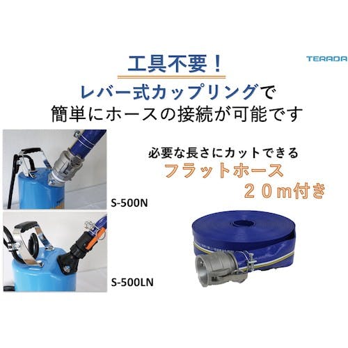 ソリトン　　　ベランダ+別売り3M水道ホースセット ケルヒャー ｼﾞｷﾕｳｽｲﾄﾞｳｹﾝﾖｳ3Mﾎ-ｽｾﾂﾄ 自吸・水道兼用ホースセット