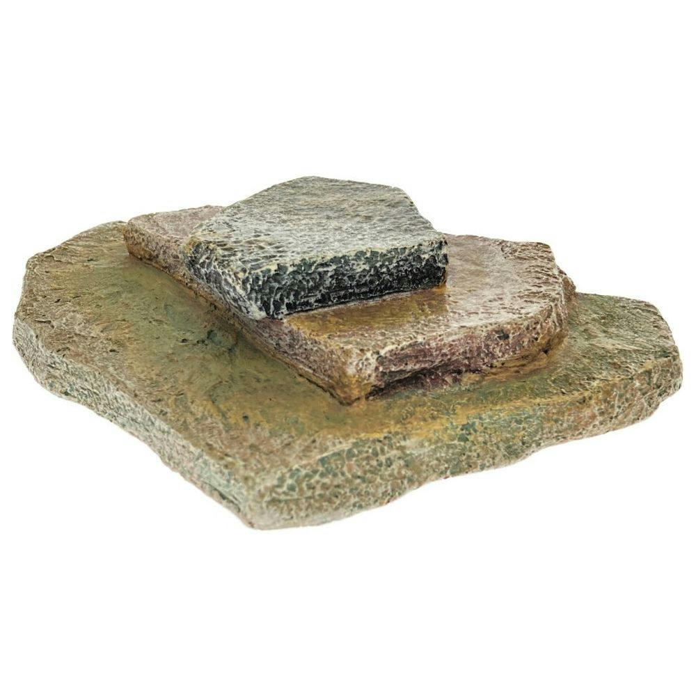 マルカン ニッソー くっつき隠れ石 M | 水中生物用品・水槽用品