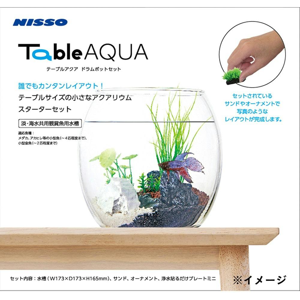 オンライン限定】テーブルアクア ドラムポットセット 水中生物用品・水槽用品 ホームセンター通販【カインズ】