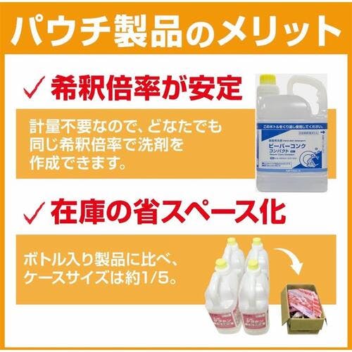 CAINZ-DASH】ニイタカ ビーバーコンクコンパクト750g×4袋 212360