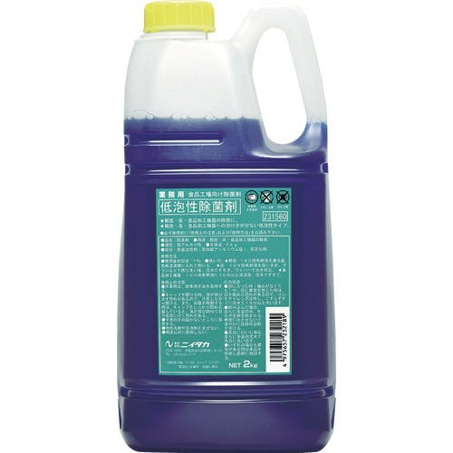 ニイタカ 低泡性除菌剤 2Kg 231560 除菌剤 ニイタカ 低泡性除菌剤 2Kg 231560 除菌剤