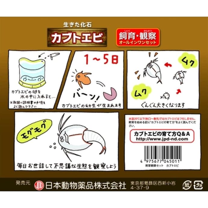 飼育観察セット カブトエビ(販売終了)