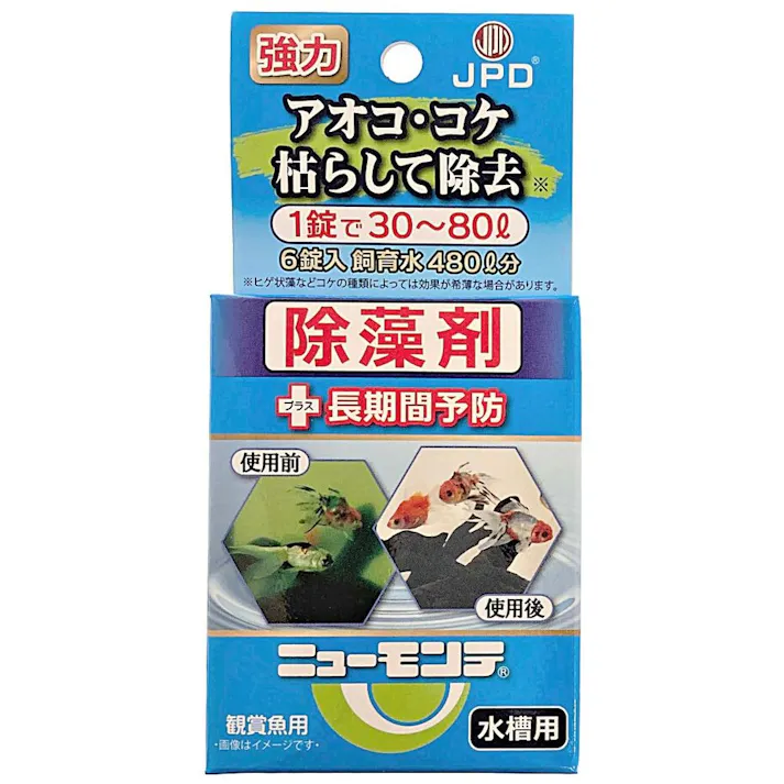 日本動物薬品 ニューモンテ 水槽用 6錠入