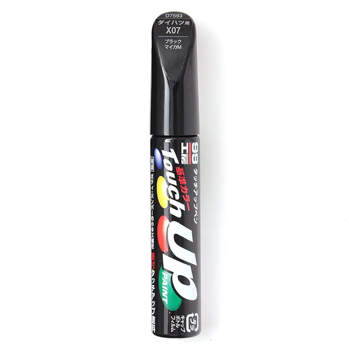 99工房 タッチアップペン ダイハツ X07 ブラックマイカM D7593 12ml