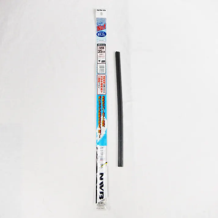 NWB 日本ワイパーブレード グラファイトワイパー替えゴム MBタイプ MB35GN 350mm