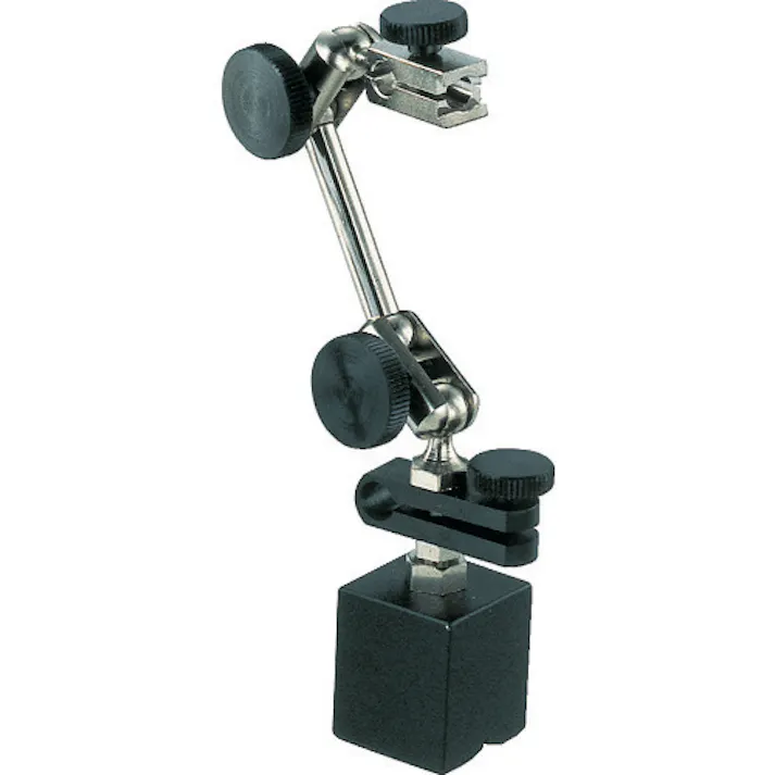 【CAINZ-DASH】新潟精機 ミニマグネットベース(ロングアームタイプ・微動付) B-4【別送品】