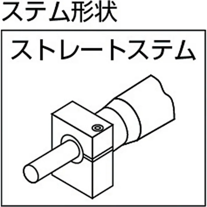 【CAINZ-DASH】新潟精機 マイクロメータヘッド 測定範囲0~15mm ストレートステム・クランプ付 先端平面 1709-050【別送品】