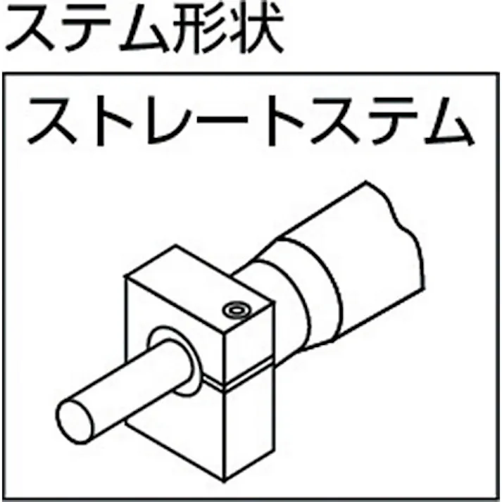 【CAINZ-DASH】新潟精機 マイクロメータヘッド 測定範囲0~25mm ストレートステム 先端平面 1003-010【別送品】