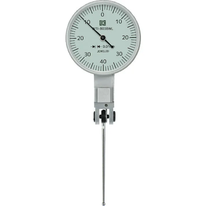 【CAINZ-DASH】新潟精機 ダイヤルインジケータ ロング測定子 WTI-8038WL【別送品】