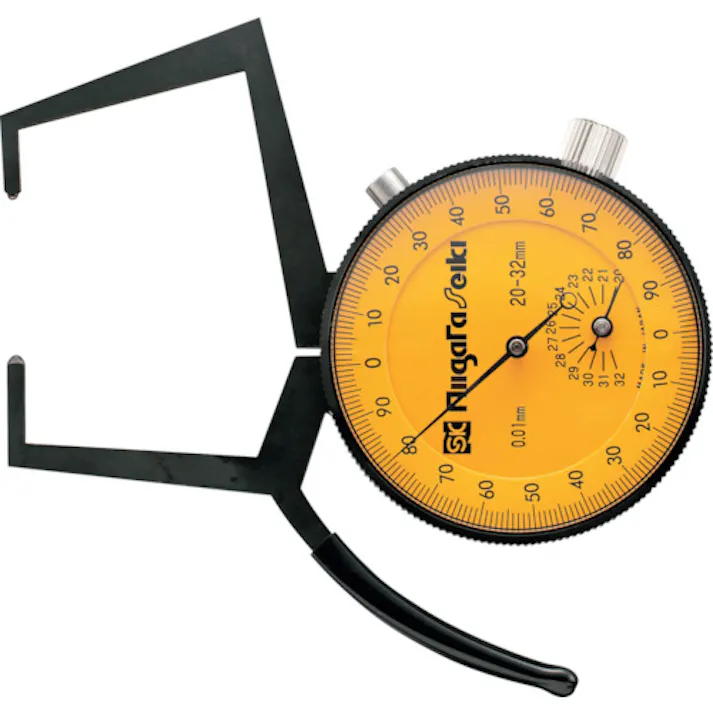 【CAINZ-DASH】新潟精機 ダイヤルキャリパゲージ(外側) 測定範囲20~32mm AO-3【別送品】