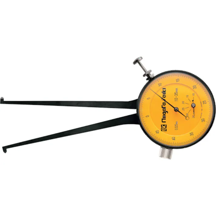 【CAINZ-DASH】新潟精機 ダイヤルキャリパゲージ(内側) 測定範囲10~35mm BI-1【別送品】