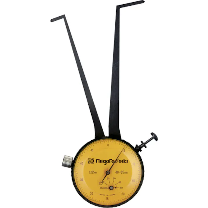 【CAINZ-DASH】新潟精機 ダイヤルキャリパゲージ(内側) 測定範囲40~65mm BI-4【別送品】