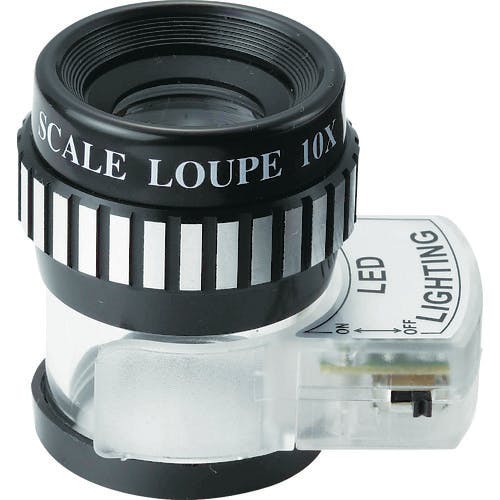 新潟精機 ライトスケールルーペ 10倍 LSL-26 スケールルーペ 新潟精機 ライトスケールルーペ 10倍 LSL-26 スケールルーペ