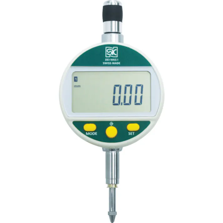 【CAINZ-DASH】新潟精機 デジタルSラインインジケータ 公差設定機能付タイプ 最小表示値0.001 DEI-WKS2【別送品】