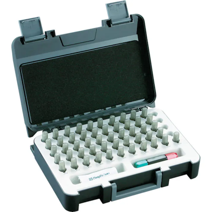 【CAINZ-DASH】新潟精機 鋼ピンゲージセット AAシリーズ +-公差 6.00~6.50mm(0.01mmとび計51本) AA-6A【別送品】