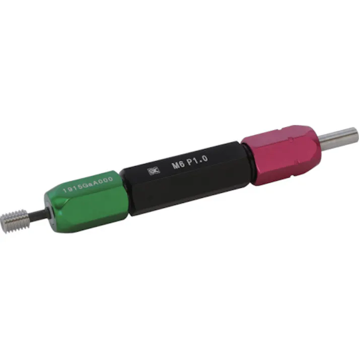 【CAINZ-DASH】新潟精機 ねじ下穴確認ゲージ(マイナス確認用) 止 M6×1.0 GP2N-0610【別送品】