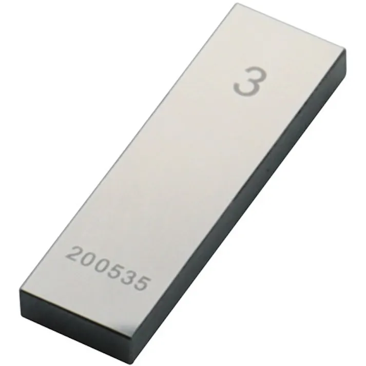 【CAINZ-DASH】新潟精機 鋼ブロックゲージ 1級相当品 3.00mm GB1-300【別送品】