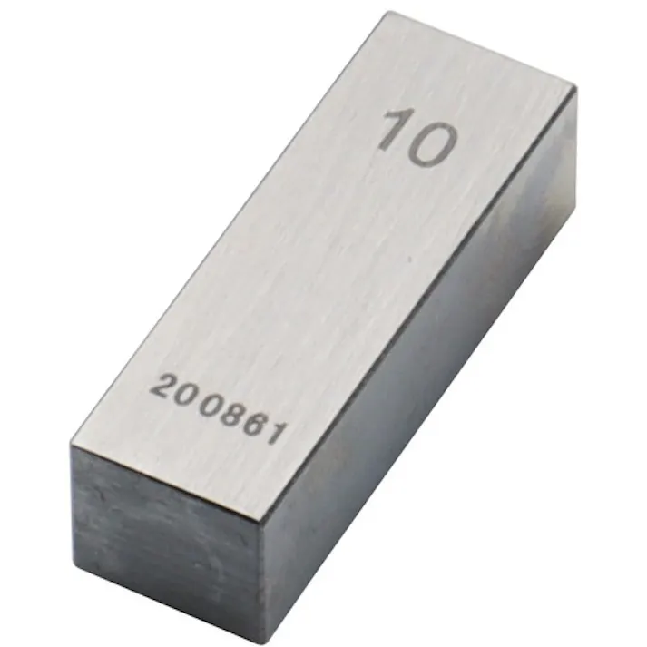 【CAINZ-DASH】新潟精機 鋼ブロックゲージ 1級相当品 10.00mm GB1-1000【別送品】