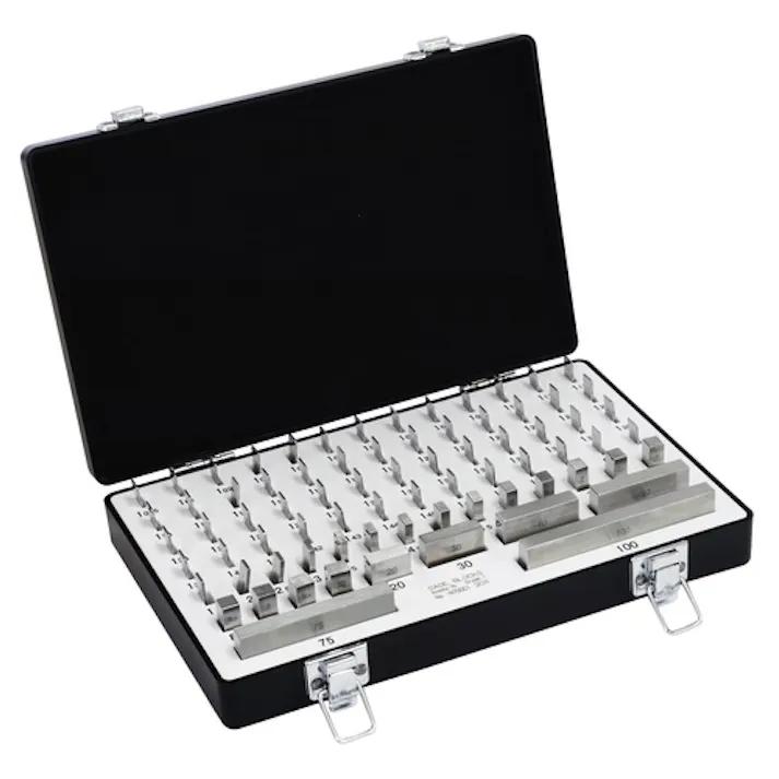 【CAINZ-DASH】新潟精機 鋼ブロックゲージセット 1級相当品 76個組 GBS1-76【別送品】