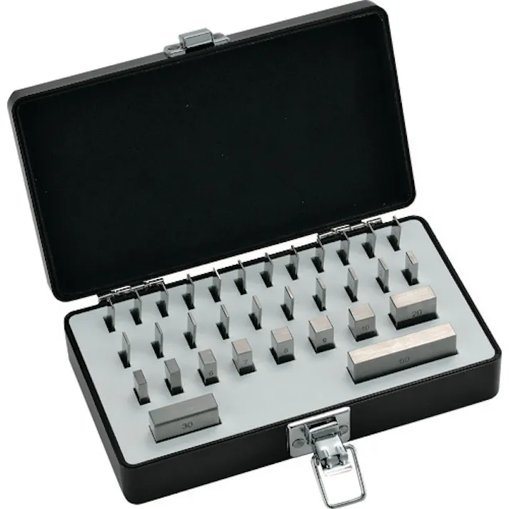 【CAINZ-DASH】新潟精機 鋼ブロックゲージセット 1級相当品 47個組 GBS1-47【別送品】