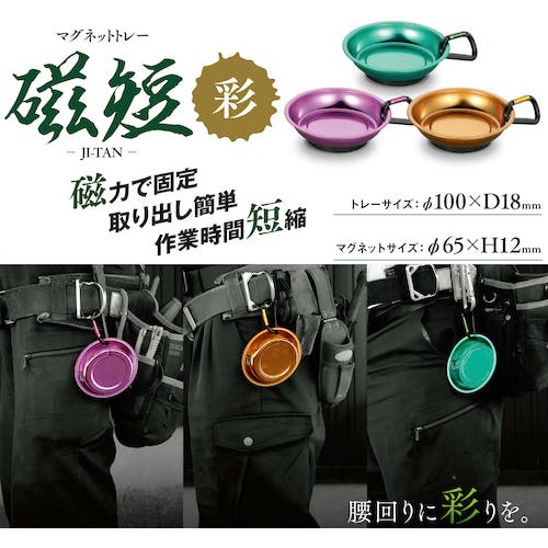 アースマジック110センチ 11点 専用 CAINZ-DASH】新潟精機 マグ皿 磁短 彩 MGT-110(P)【別送品】 | 工作機