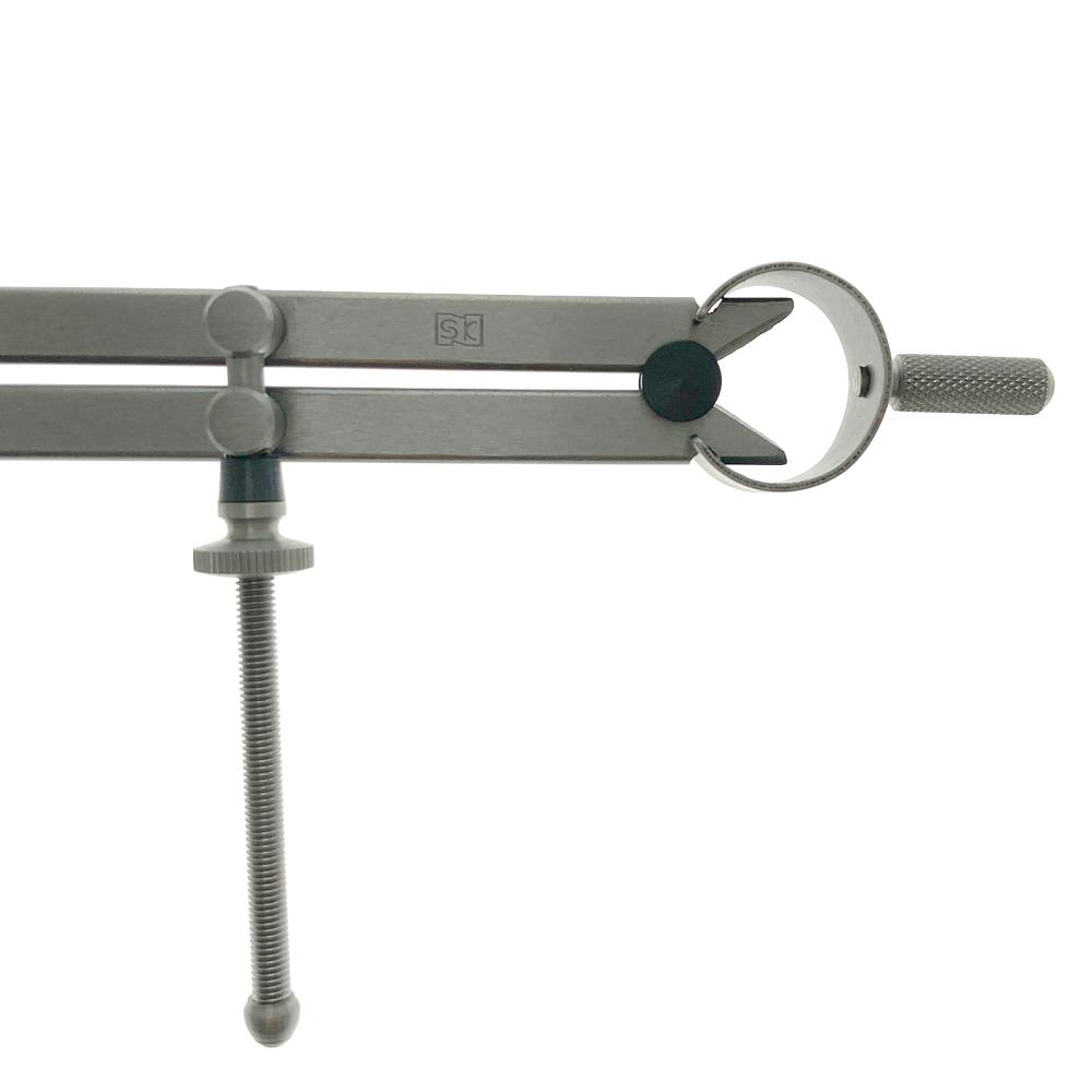 SK スプリング付コンパス 200mm SD-200D | 作業工具・作業用品