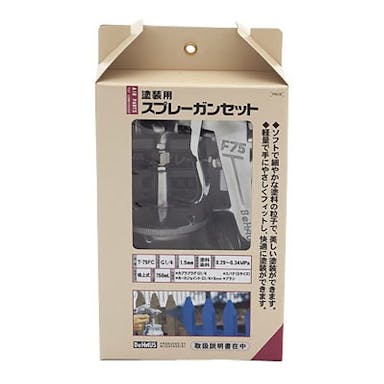 新潟精機 BeHAUS スプレーガン T-75FC 750ml【別送品】