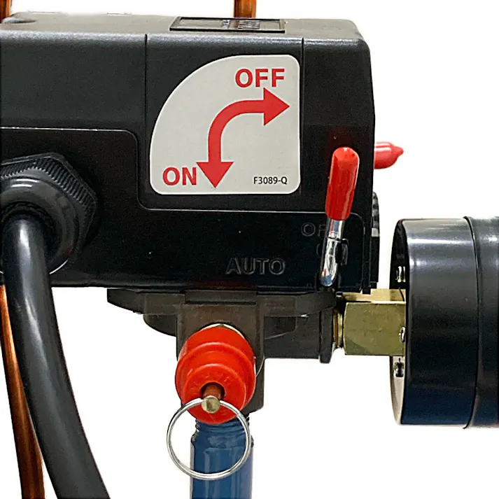 LUDMAX エアコンプレッサ RAC-1125LD