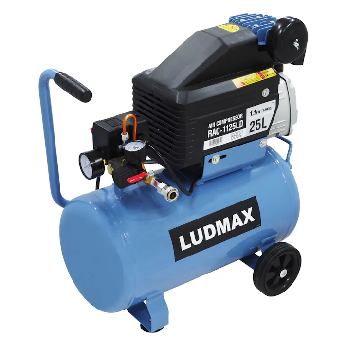 LUDMAX エアコンプレッサ RAC-1125LD