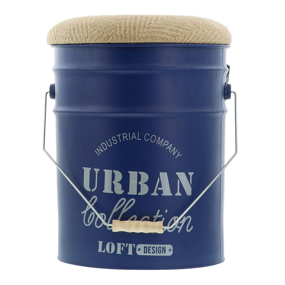 新商品！ ペール缶チェアー グレー 本物 ジャンクションプロデュース