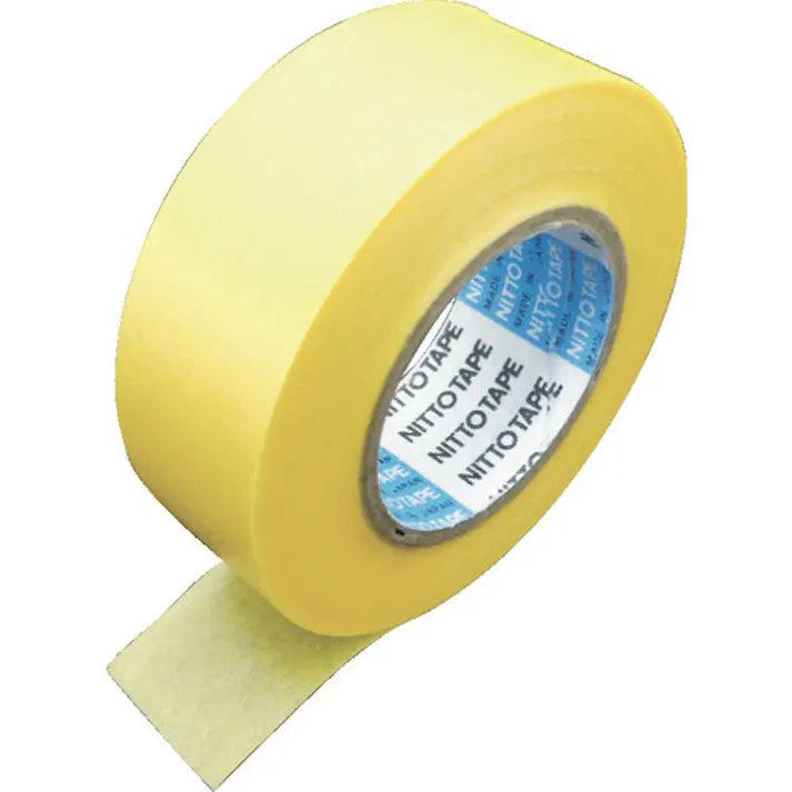 【CAINZ-DASH】日東電工 和紙マスキングテープ No.7239 30mm×18m 1本4巻入り 黄 7239-30【別送品】